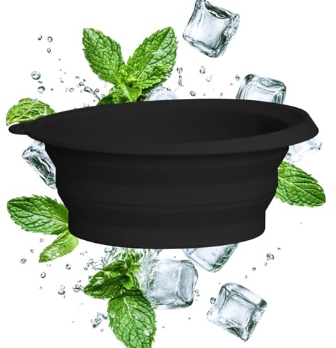 Face Ice Bath Bowl, Reusable Cooling Basin , Foldable Facial Cold Plunge Bowl, Face Cooling Beauty Skin Care Bath for Women and Men