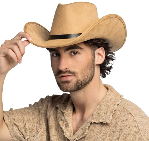 Boland - Chapeau de cowboy Bronco avec ruban