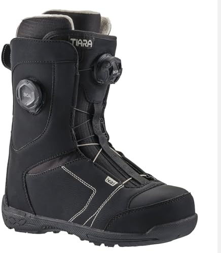 Head Tiara Boa Focus - Botas de snowboard para hombre, talla 24,5, color negro