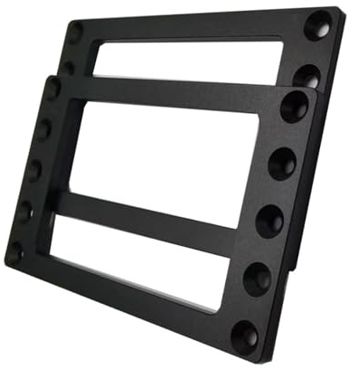 Stackable Aluminum Hard Drive Mounting Frame for Heat Dissipation for 2.5in Drive Cooling Rack Disk Mounting Frame