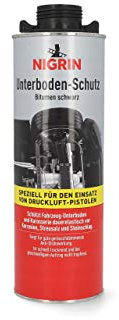 NIGRIN Unterbodenschutz, Pistolendose, schützt Fahrzeug-Unterboden und Karosserie, 1000 ml