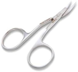 Havel's Doppelt Gebogene Stickschere, 8,9 cm, extra feine Spitze