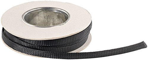 Callstel Kabelschlauch: Selbstschließender Netzschlauch aus Polyester, 10 m (Kabelführung, Kabeldurchführung, selbstschließend)