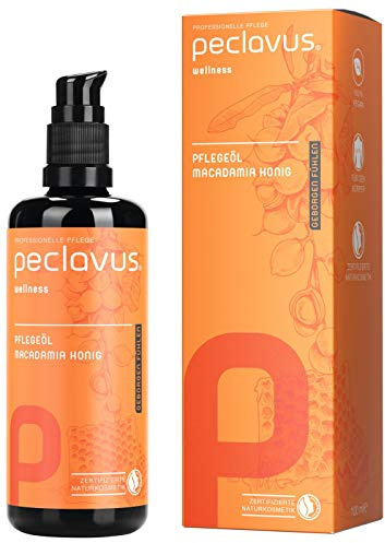 PECLAVUS Pflegeöl Macadamia Honig 100 ml | Geborgen fühlen