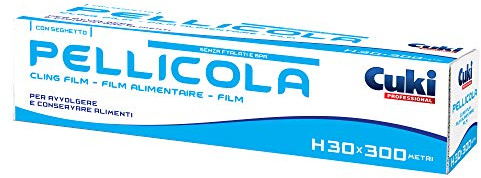 Cuki 3530130 Pellicola Trasparente da Cucina, PVC, 30m x 30cm