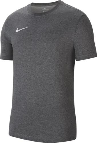 Nike Herren M Nk Df Park20 Tee Shirt, Charcoal Heathr/White, XL EU