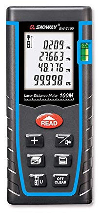 Laser distance measure Meter 100M infrared ruler laser Rangefinder Range Finder trena laser Tape Measure
