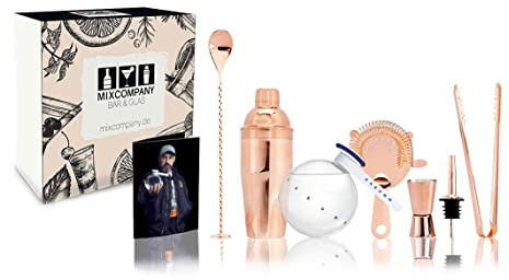 Kabumm Gin Cocktail Set - Kabumm Premium Gin 0,7l (40% Vol) mit 2 Rezepten und 6 teiligem Barset- [Enthält Sulfite]