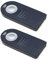 OTOTEC 2X Controles Remotos Inalámbricos por Infrarrojos Disparador Compatible con Nikon D40 D80 D70 D70s D50 D60 D90 Accesorios de Repuesto para Cámara 60x28 Mm