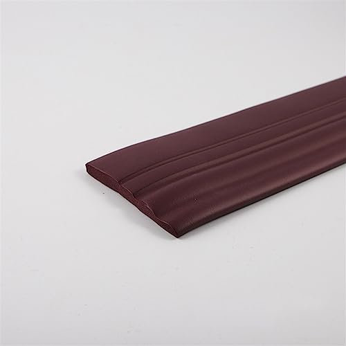 Flexible Wall Base Baseboard Molding Trim, 4 Inch(W) x 16.4 Feet(L) Self-Adhesive Vinyl, Peel and Stick Wall Base | Caulk and Trim Strips for Floor, Chair Rail and More