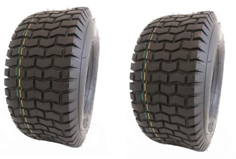 Lot de 2 pneus 13 x 5.00-6 LG01 pour tondeuse à gazon, 13 x 5,00-6 pneus pour tracteur pelouse, tondeuse autoportée, tondeuse à gazon, 13 x 5-6, 13 x 5-6, enveloppe enveloppe de pneu