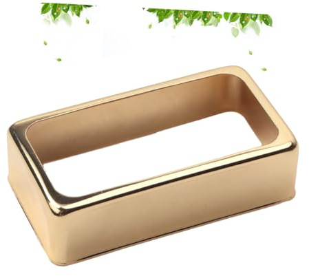 Goldene Metall Humbucker Abdeckung Elegant Gb312c für E-gitarren Pickups | Bassgitarren Zubehör für Gitarristen und Luthiers, Metall, Modell Gb312c, Stilvolle Ausführung