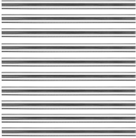 3-1/4 82mm TCT Tungsten Carbide Hand Planer Blades for Makiita,Bossch,DeWallt,Black&Deckerr,Ryobii,Hitachii and Most Handheld Planer -10 Pack