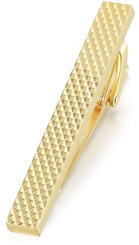 HONEY BEAR mäns slipsnål bar nät normal storlek för företag bröllopspresent, 5 cm/5,4 cm, 5cm/5.4cm, rostfritt stål, Ingen ädelsten