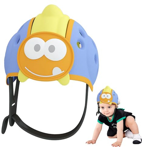 ycezw Baby-Schutzhelme, Krabbelhelme - Baby-Sicherheitskopfschutz | Weiche, kollisionssichere, ultraleichte, atmungsaktive Helme für Kinder im Alter von 6 bis 24 Monaten zum Krabbeln und Gehen