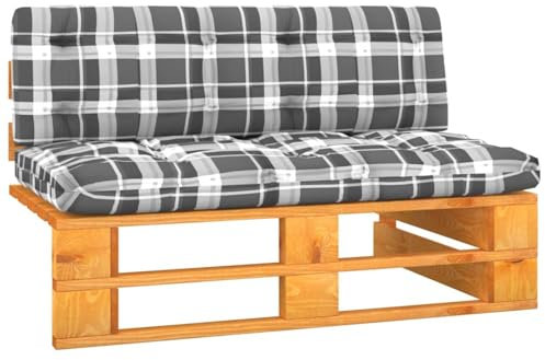 Xichuzi Garten-Mittelsofa Paletten Honigbraun Imprägniertes Kiefernholz, Lounge Sofa Outdoor, Garten Loungemöbel, Gartensofa, Gartenlounge - 3066530