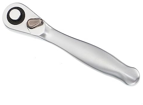 NUOBESTY 2 pcs Socket Wrench Ratchet Spanner for Maintenance Durable Construction Compact and Easy to Operate Tool for Fastening and Socket Replacement Supplies