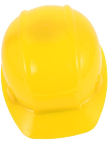 ORFOFE Bauhelm Gelb Kunststoff Feuerwehrmann Kostüm Zubehör Verkleidung Party Hut für Jungen Mädchen Halloween Rollenspiel