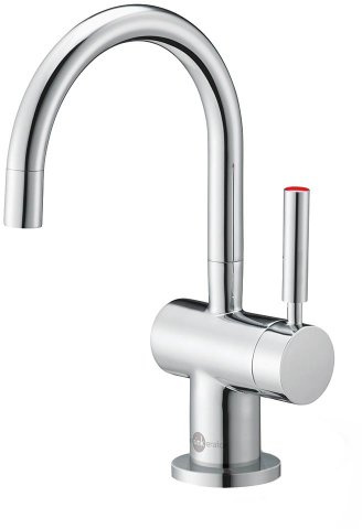 InSinkErator F-H3300C Hot Water Faucet, Chrome, 1.375