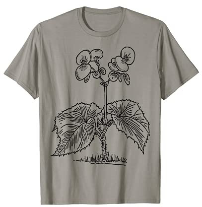 Begonie Blume Pflanze T-Shirt