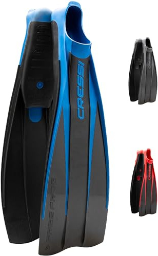 Cressi Free Frog Fins – Tauchen und Schnorchelflossen mit Vollfußflossen, Eva Gummi, Unisex Erwachsene