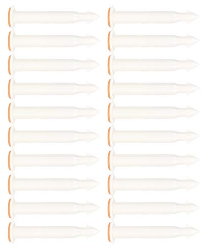 Akozon Disposable Poultry Roasted Chicken Thermometer 20 Pack Pop Up Temperature Meter for Cooking Turkey Chicken Holiday Feast
