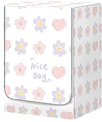 FANSU Copertura Lavatrice per Esterno per Lavatrici e Asciugatrice, Impermeabile Antipolvere Fiori Coprilavatrice da Esterno con Aperture Frontali Protezione Solare (S (4-7.5kg),Rosa Fiori)