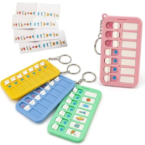 COZERI Juego de 4 tableros de lista de comprobación, planificadores reutilizables para niños