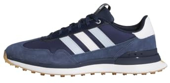 adidas Hombre S2G 26 Textile Spikeless Golf Shoes, Collegiate Navy/FTWR White/Crystal Sky, 43 1/3 EU