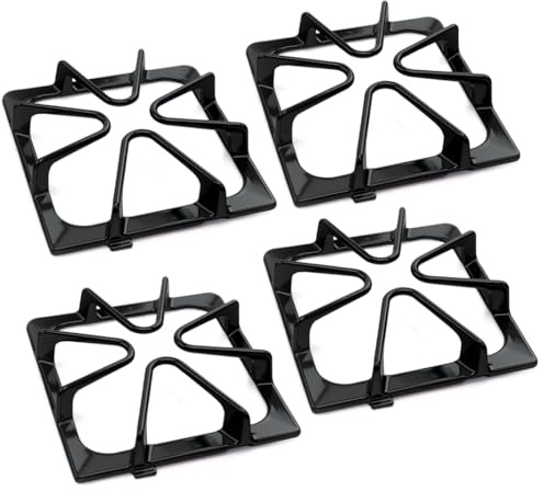 W10447925 Cast Iron Stove Grates Replacement for Whirlpool Stove Parts Gas Burner Grate for Maytag Amana Inglis Kirkland Kenmore Range Cooktop Parts