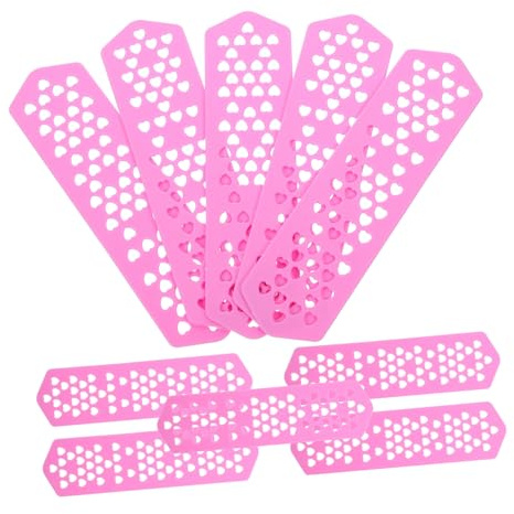 Hemobllo 10pièces Kit de Permanente pour Cheveux Femmes Bigoudis à Boucles sans Chaleur Outil de Coiffure pour Permanente Cheveux