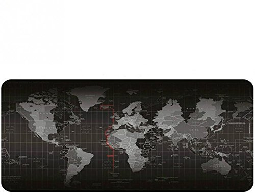 Großes Mauspad für Maus und Computer, Gaming-Pad, mit Rutschfester Unterseite, 600 x 300 mm