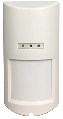 Wolf-Guard 433MHz HW-01H Détecteur de mouvement sans fil intelligent PIR étanche et détecteur de mouvement immunitaire pour système de sécurité d'alarme Blanc IP65 14,7 x 7,4 x 5,3 cm