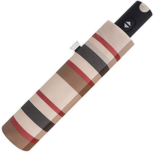 Doppler, Carbonsteel Magic Woven Check/gewebtes Check Beige, Unisex, Erwachsene, Einheitsgröße