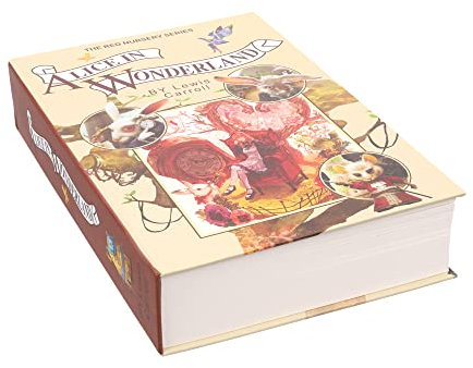 Secret Book Safe with Key Storage Box Portable Safe Box Cash Money Jewellery Hidden Stash Secret Security Locker with Key Lock Diversion Book Small Home Safe