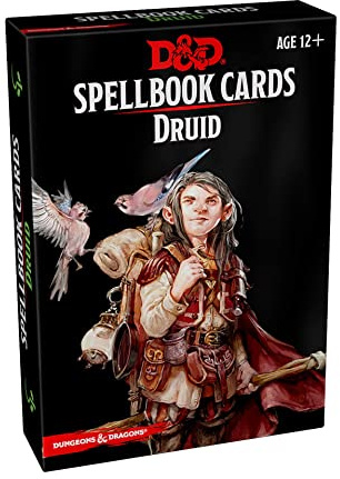 Dungeons & Dragons Spellbook Cards: Druid (D&D Accessory - Englische Version)