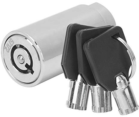Cilindro de Cerradura de Máquina Expendedora de Llave de Apertura única de Color Cromado de Aleación de Zinc para Caja de Seguridad de Máquinas de Venta Automática