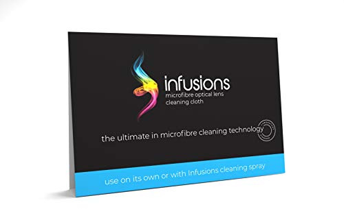 Infusions Microfibre Optical Lens Cleaning Cloth x2 Pack