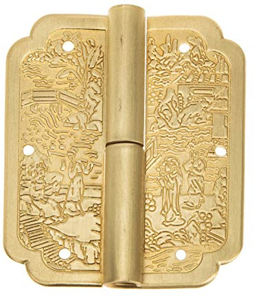 Charnière en Laiton Vintage pour Boîte en Bois et Porte de Meuble