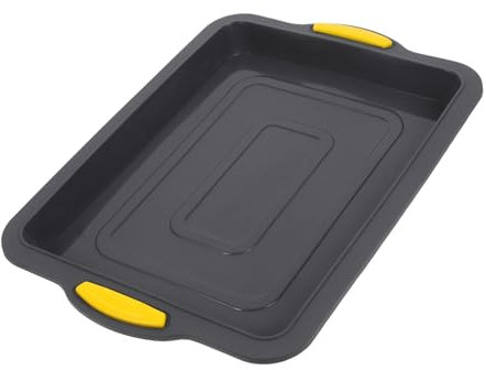 TOPBATHY Molde de Silicona Rectangular y Resistente a Altas Temperaturas Superficie Antiadherente para Hornear Pan Adecuado para DIY Baking en Casa