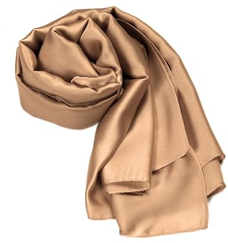 MAPIMANIA - Festliche Stola für Abendkleid aus Seide, Bolero Damen festlich, Sommerschal für Hochzeit, Schal Sommer, Satin Tuch