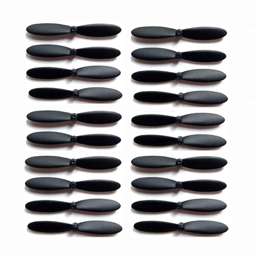 WUPEDI 20 Stück Propellerblätter, for LS-MINI Drohne LS-RC MINI HD RC UAV Quadrocopter Drohnenpropeller