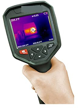 Caméra d'imagerie thermique WiFi portable infrarouge 384 x 288 pour l'inspection des bâtiments et l'entretien des fuites