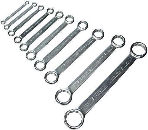 Elora 120501011000 Doppelringschlüssel Set gerade 6-32mm 10 Stück