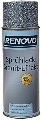Sprühlack Granit-Effekt Grau 400 ml Renovo
