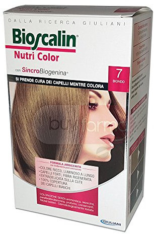 nutri color tintura per capelli n.7 biondo