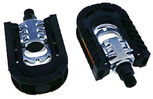 OTOTEC 2 Stück rutschfeste Metalllegierung Fahrrad Fahrrad Fahrrad Klapppedale Zubehör 9/16 Zoll