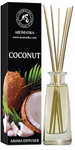 Coconut Aroma Diffuser 100ml - Reed Diffuser - Room Fragrance - Home Fragrance - Air Freshener - Coconut Scented Diffuser - Gift Idea