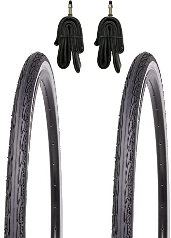 Resul 26x1 3/8 Zoll Fahrradreifen-Set Weisswand inkl. Schläuche DV 40mm 37-590