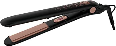 Rowenta Lisseur cheveux, 200°C, Revêtement céramique, Système de plaques flottantes, Chauffe rapide, Système de verrouillage, Cordon rotatif, Easyliss Collection Copper Forever SF1629F0
